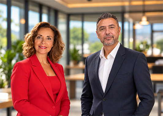 Corina Culver and Tony Tapia, Empire Real Estate Consultants